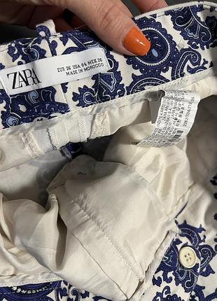 Укорочені брюки капрі zara ♥️ 5
