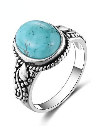 Каблочка в винтажном стиле с бирюзой