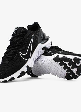 Чоловічі кросівки nike react vision black white