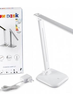 Лампа світлодіодна настільна fundesk lc7 9 вт white