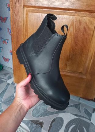 Мужские кожаные ботинки челси hoggs