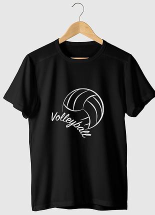 Футболка волейбол. volleyball. спорт