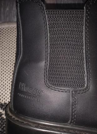 Мужские кожаные ботинки челси hoggs