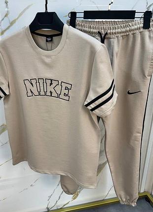 Летний мужской спортивный костюм комплект винтажный nike