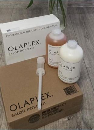 Роскошный уход за волосами из olaplex No1 и No2 в комплексе
