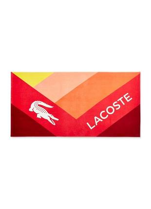 Пляжний рушник lacoste home kaleidoscope signature cotton beach towel
