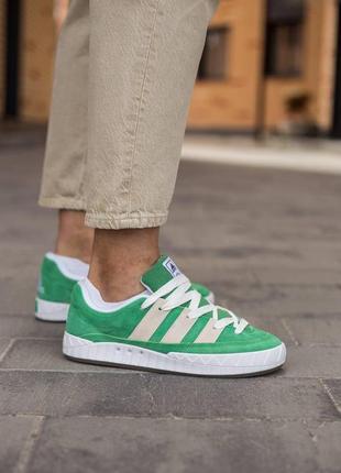 Чоловічі кросівки adidas adimatic green white v2 / smb