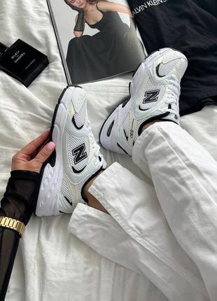 New balance 53o white black женские кроссовки new balance 53o white black assentials adige с сеткой7 фото