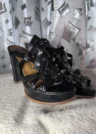 Каблук кожа studio pollini