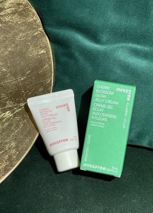 Крем для обличчя innisfree cherry blossom glow jelly cream, 15ml