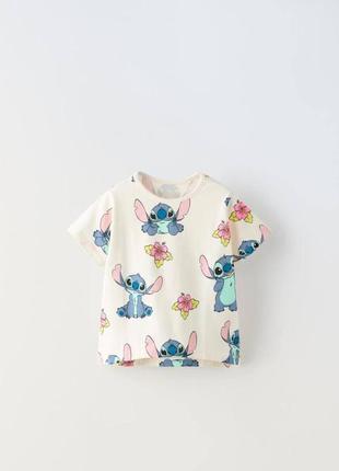 Детская футболка с принтом @ disney lilo & stitch