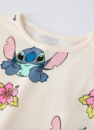 Детская футболка с принтом @ disney lilo & stitch3 фото