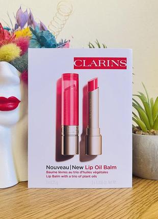 Оригінал пробник бальзам для губ clarins lip oil balm