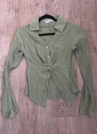 Сорочка з акцентними деталями