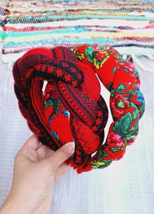 Обруч косичка