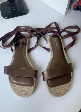 Босоножки новые flip flop,р. 40