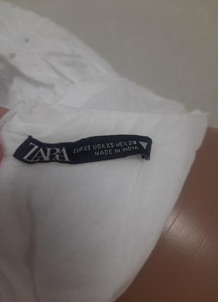 Милое воздушное платье прошва ришилье рюши zara8 фото