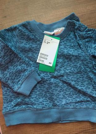 Свитшот на 2-4 мес.,фирма hm