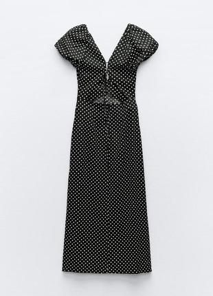 Сукня в горох zara3 фото