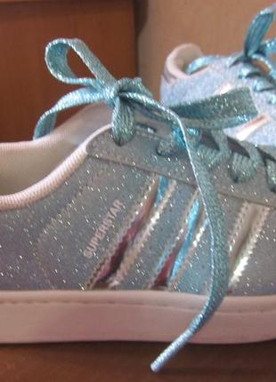 Кросівки adidas superstar на дівчинку 31 розмір/стан нова