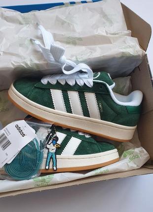 Adidas campus 00s premium • green •6 фото