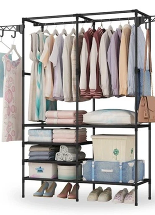 160x112x46 simple coat rack double row 608 168183753