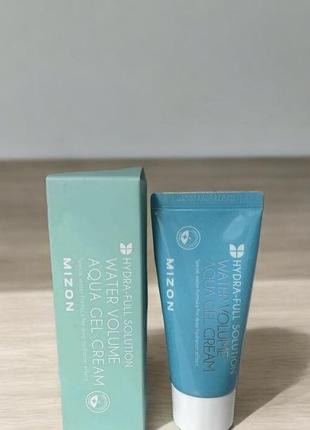 Гель-крем ультразволожуючий mizon water volume aqua gel cream (45 мл)
