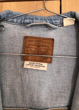 Винтажная джинсовая куртка levi’s premium2 фото
