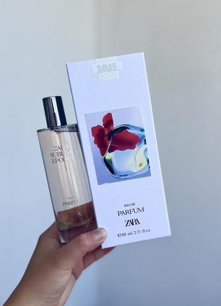 Парфюм zara sublime epoque 80 ml limited edition новый упакованный