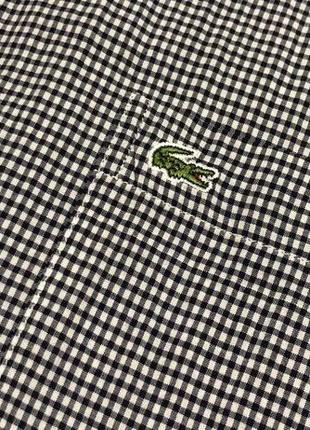 Lacoste розмір m/l. сорочка/рубашка5 фото