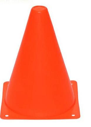 Конус-фишка спортивная easyfit 17 см оранжевая