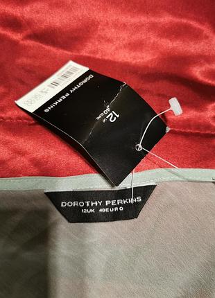 Мятная туника асимметричная с разрезами dorothy perkins шифоновая блуза полупрозрачная10 фото