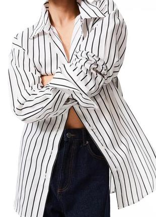 Рубашка сорочка блуза zara