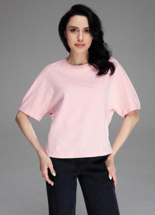 Футболка вкорочена прямого крою 123137