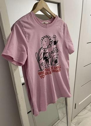 Футболка в принт h&m