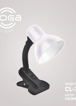 Лампа-прищепка "снежинка" е27