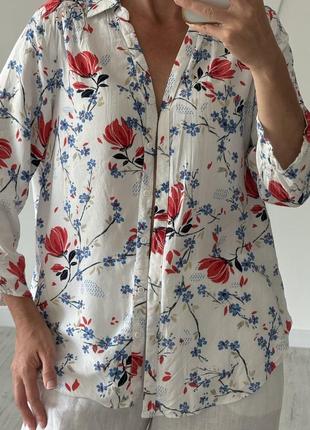 Рубашка сорочка блуза zara m&co.