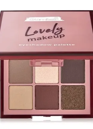 Пигментированные тени для век glambee lovely 9 оттенков, 8.3 г