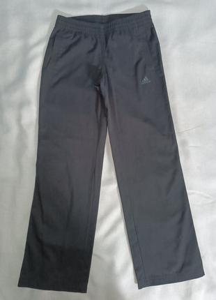 Спортивные широкие женские штаны adidas climalite perfomance essentials/xs