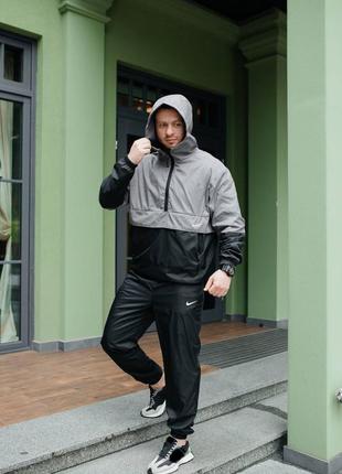 Спортивний комплект анорак та спортивні штани з плащівки