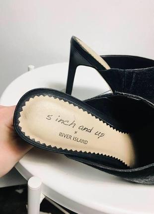 Новые туфли сабо из натурального меха коллекция коллаборация бредов 5 inch and up x...