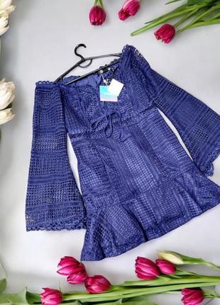 Шикарное кружевное платье missguided этикетка