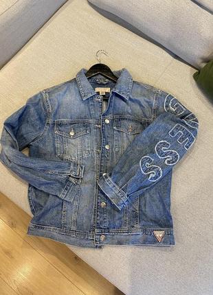 Джинсовая куртка женская guess