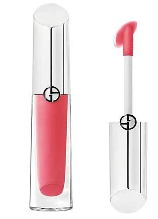 Новинка! блиск помада для губ gorgio armani prisma glass 02. об'єм 3.5 ml.