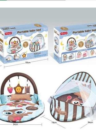 Дитячий розвиваючий килимок 2 в 1