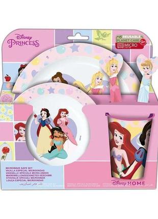 Набір посуду дитячий 5 предметів stor disney princess (51280)