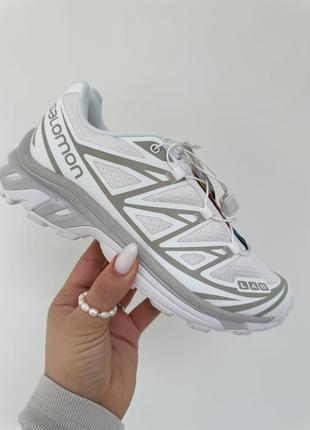 Женские кроссовки salomon s/lab xt-6 white grey