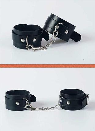 Наручники для bdsm one size черный k000902 3