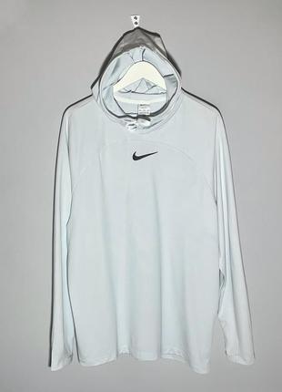 Оригінальне худі центр лого nike dri-fit