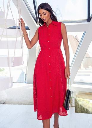 Сукня-сорочка з прошви